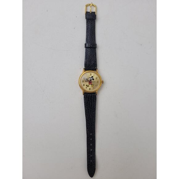 Rare Mickey Mouse Bradley Watch 1970s 50 Years of Time Swiss Made - Picture 7 of 8